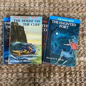 4 Vintage Hardy Boys Books